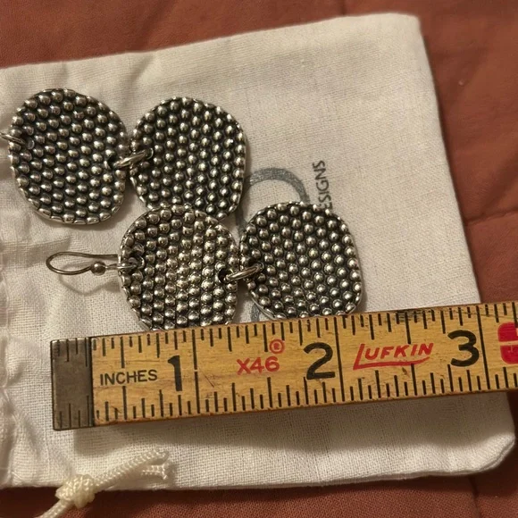 Simon Sebbag prosecco  Silver Earrings - Picture 2 of 3